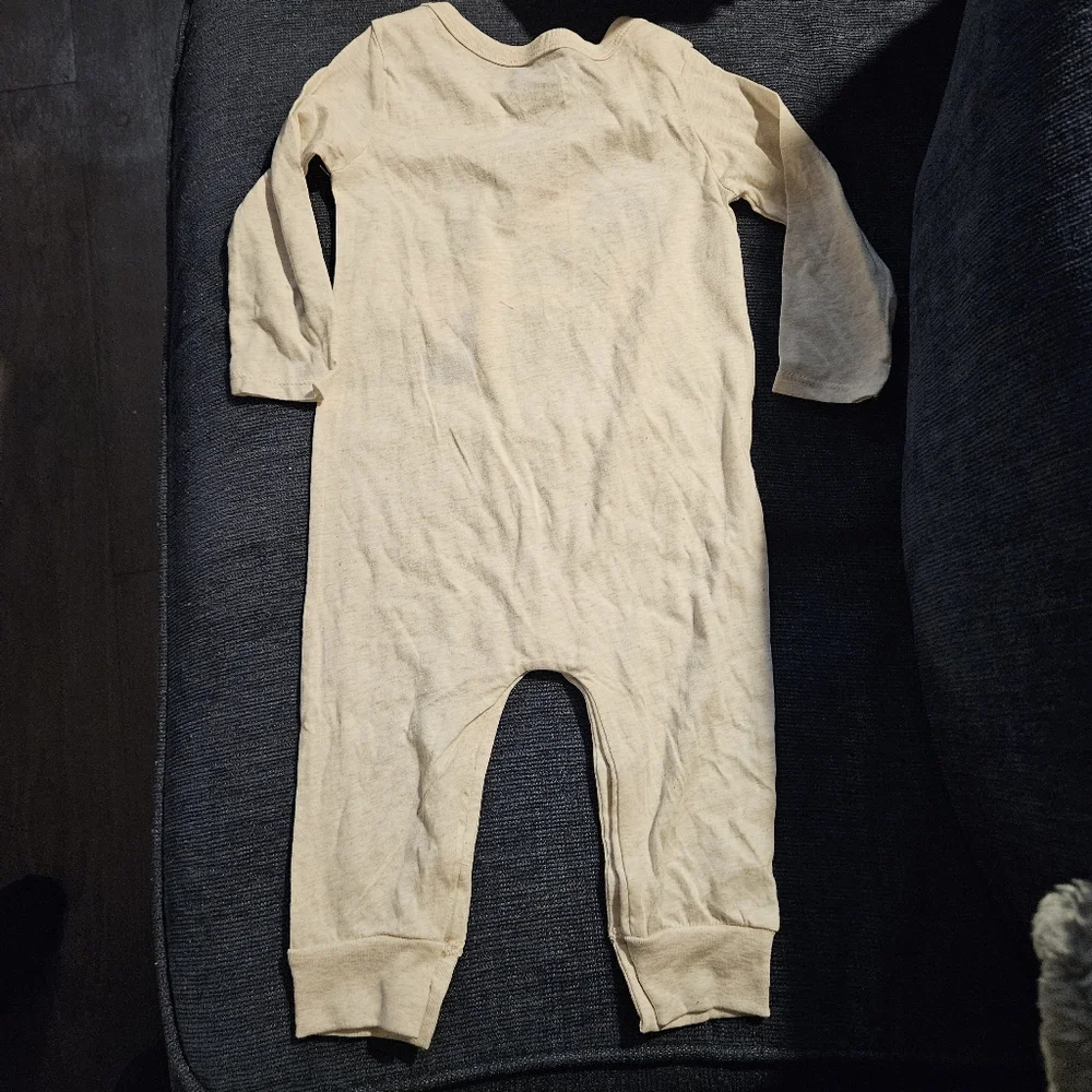 Well Worn Baby Romper 18M “Black Is Beautiful” Long Sleeve Graphic Bodysuit